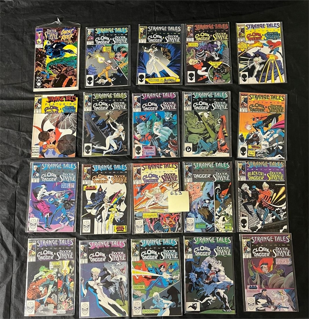 Strange Tales Marvel Copper Age Comic Lot (1 of 2)