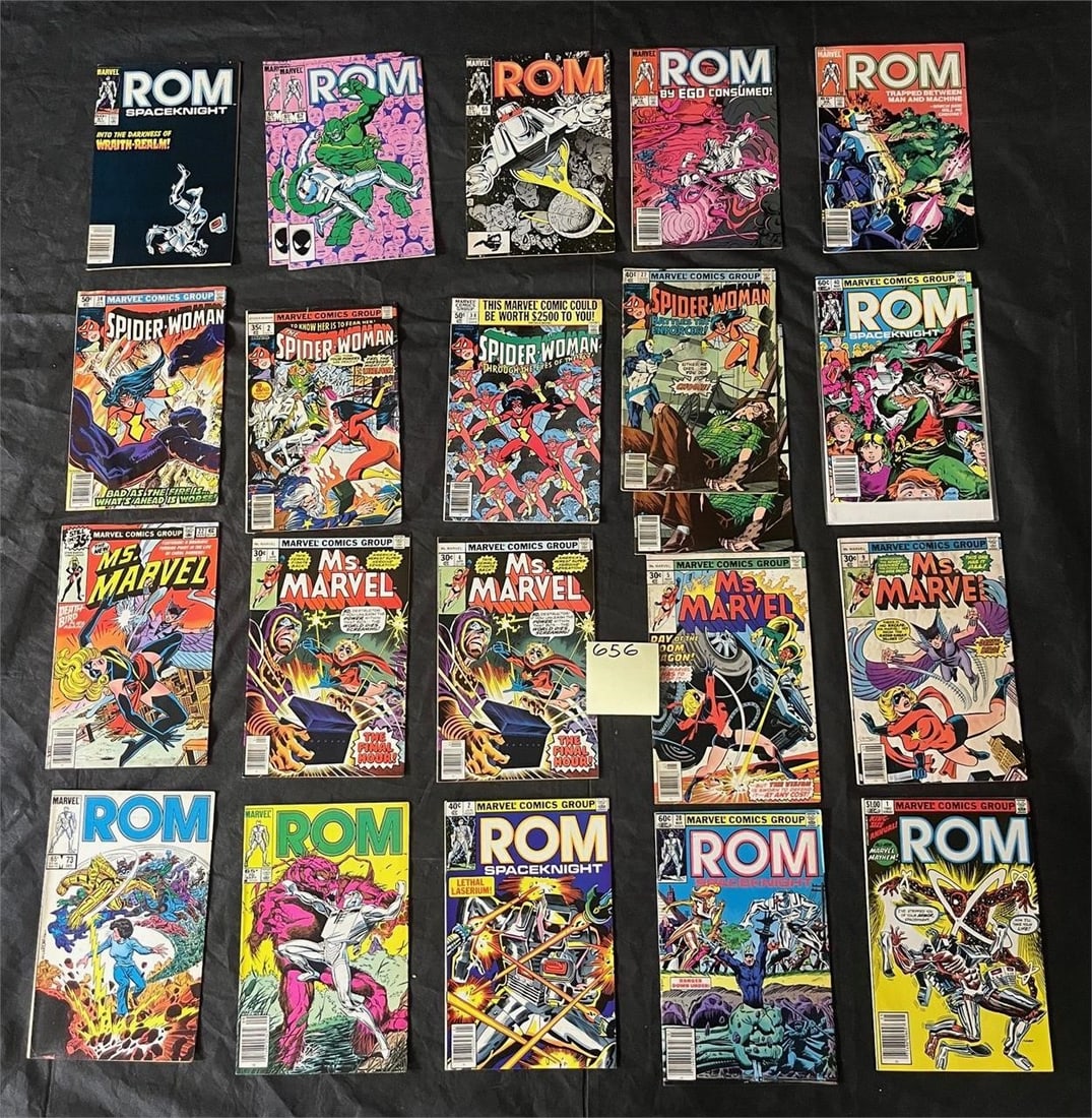 Rom Marvel Bronze Age Comic Lot (1 of 2)