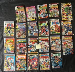 Marvel Bronze Age Comics w/ Nova, Champions +