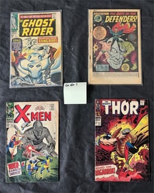 X-men 34 + Thor, Ghost Rider, Silver Age Comics