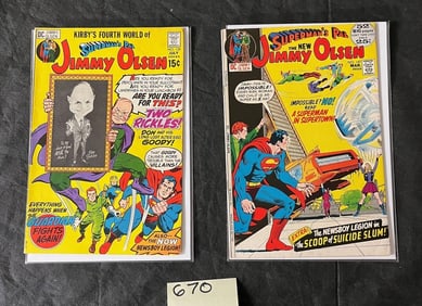 Jimmy Olsen 139 & 147 DC Bronze Age