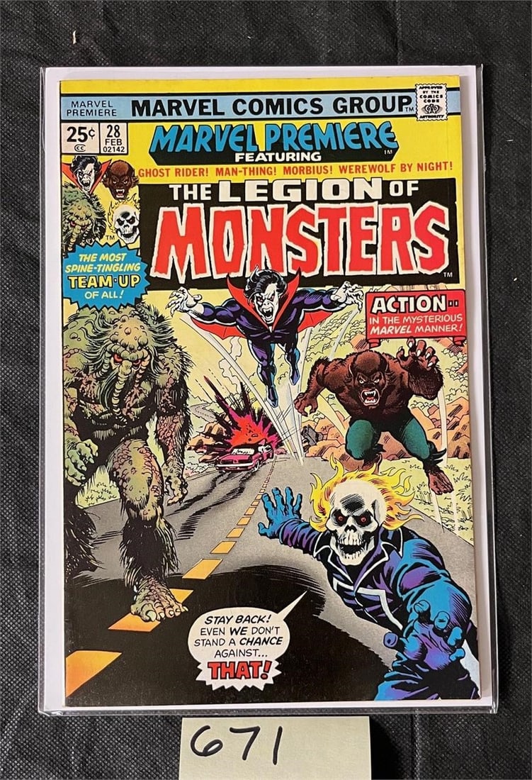 Marvel Premiere 28 1st app Legion of Monsters (1 of 2)