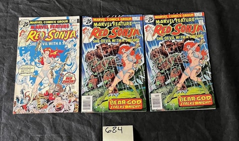 Marvel Feature 4 & 5 Feat. Red Sonja