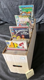 Long Box Full of DC Comics w/ Green Lantern