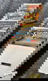 Long Box Full of DC Superman Comic Books