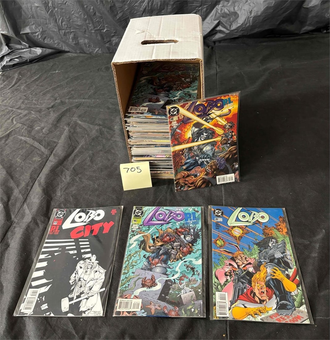 Huge DC Lobo Comic Book Lot (1 of 2)