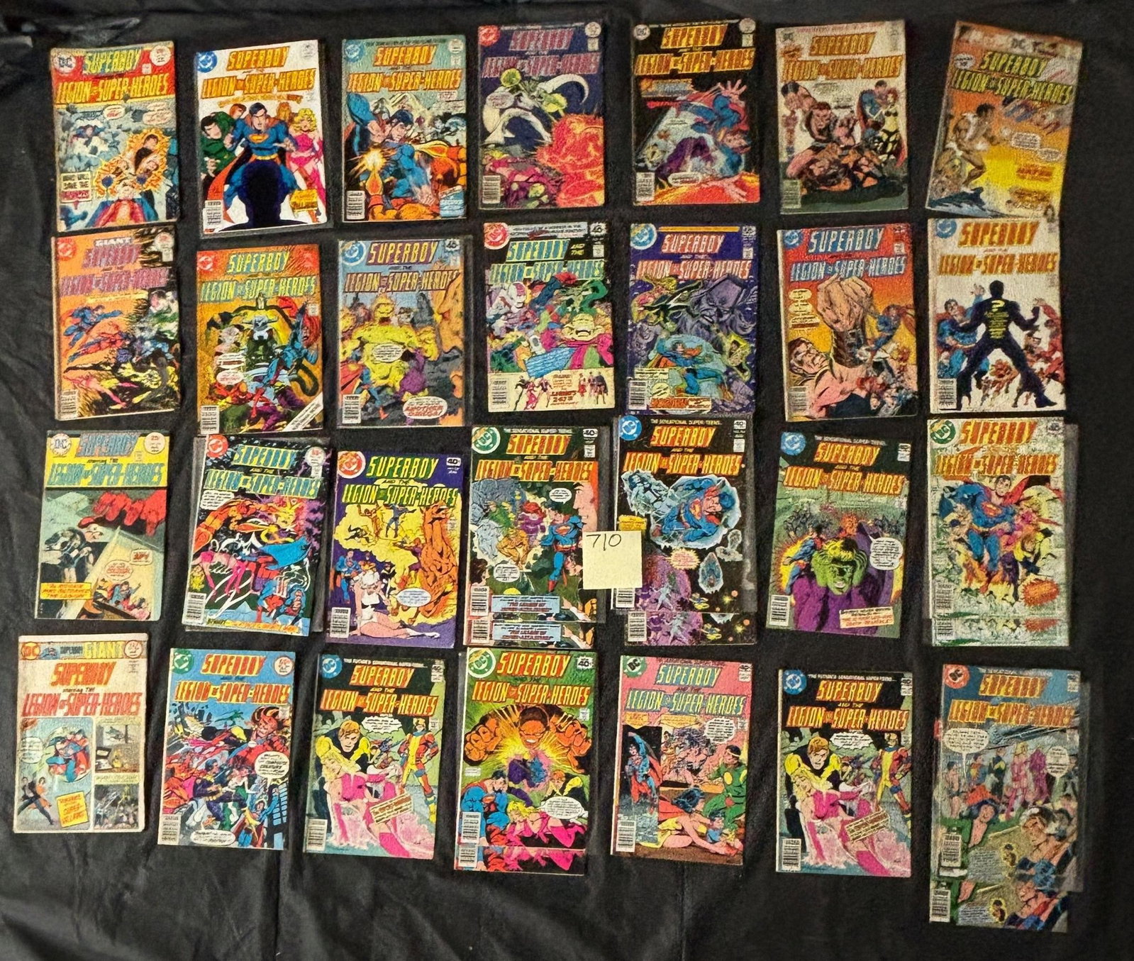 Superboy Legion of Super-heroes Bronze Age Comics: We offer in person or virtual previews of auction lots up until the day before the auction. All items are sold as is. Please look at pictures carefully to determine what you believe are the condition 