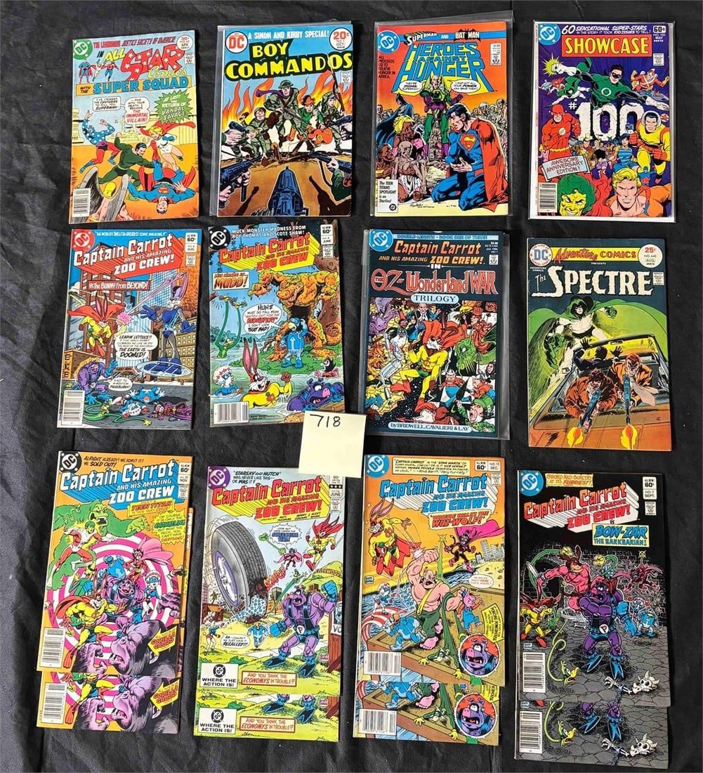 DC Bronze Age Comic Lot w/ Showcase (1 of 2)