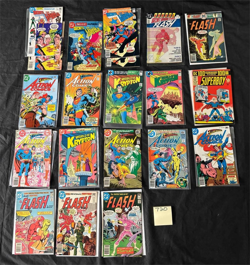 DC Bronze Age Comics w/ Action Comics Key (1 of 2)