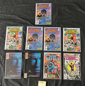 DC Comic Lot w/ Total Recall & Legends