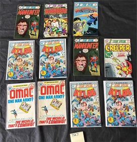 DC Bronze Age Jack Kirby Comics w/ OMAC 1