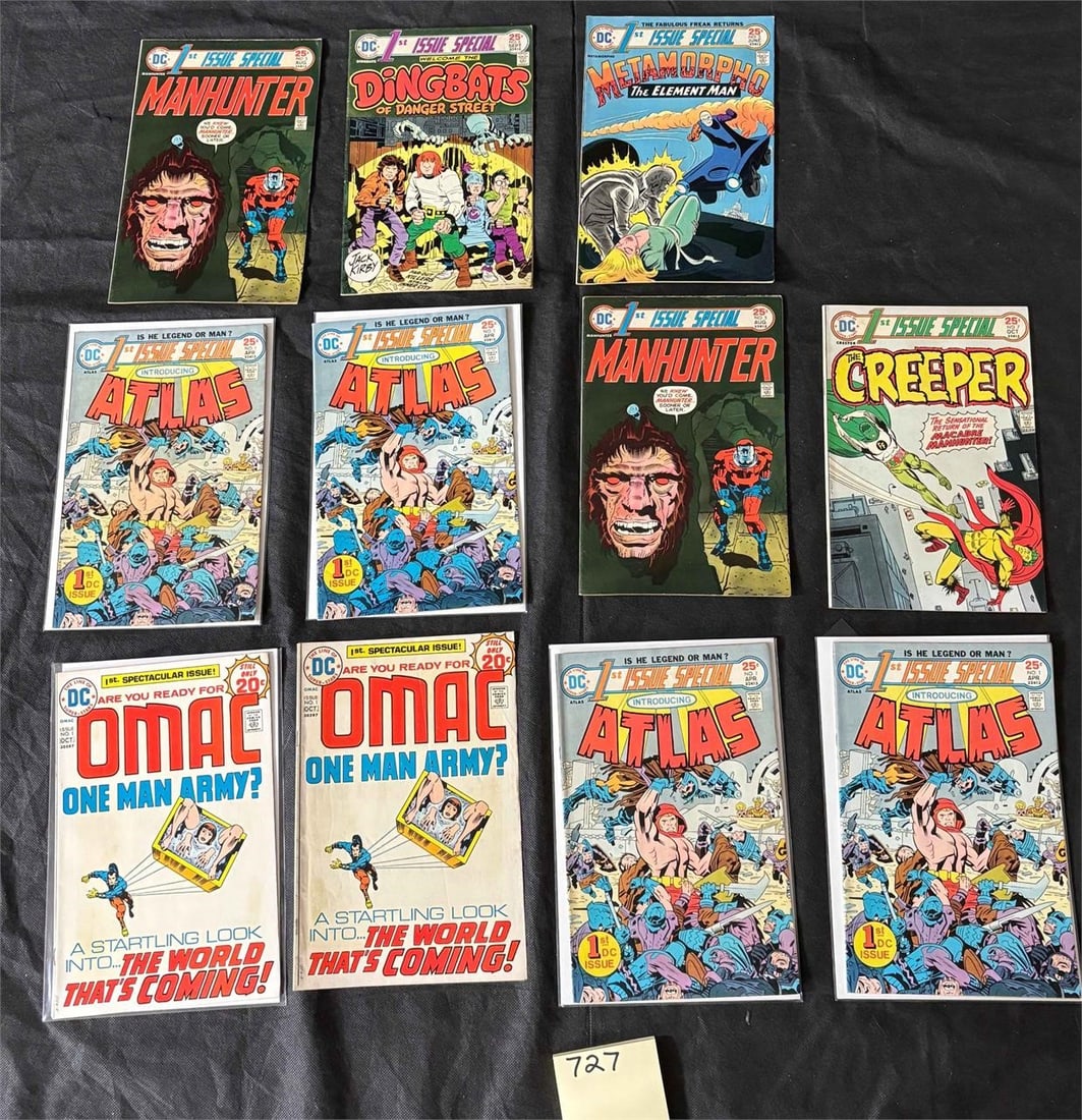 DC Bronze Age Jack Kirby Comics w/ OMAC 1 (1 of 2)