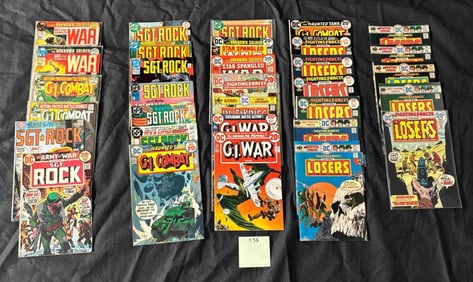 DC Bronze Age War Comics w/ Sgt. Rock