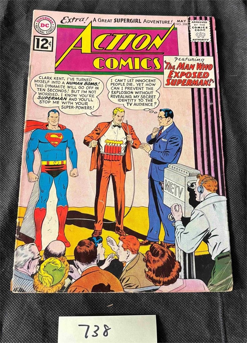 Action Comics 288 DC Silver Age Comic (1 of 2)