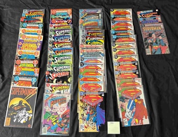 Superman Bronze & Copper Age Comic Books