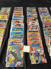 Huge DC Action Comics Bronze Age Comic Lot