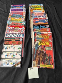 DC Bronze Age Comic Lot w/ Strange Sports