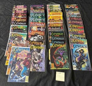 Large Catwoman Copper Age Comic Lot