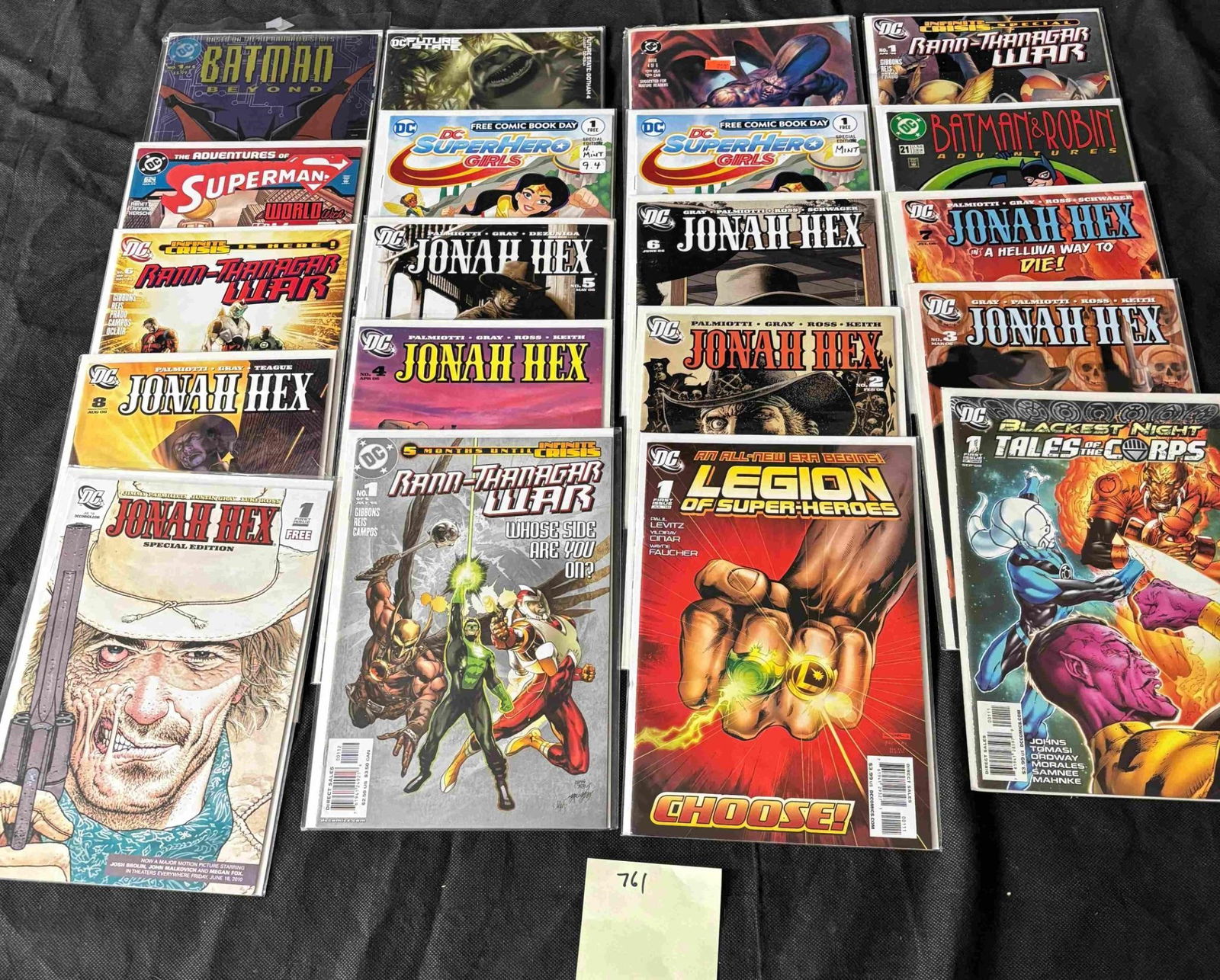 DC Comics w/ Jonah Hex, Batman Beyond Foil Ed. (1 of 1)