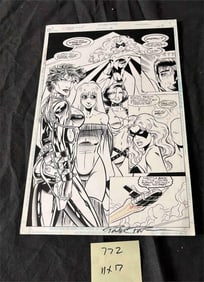 Paul Pelletier Original Art Outsiders #16 Page 6