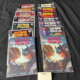 Batman vs. Predator DC/Dark Horse Comic Lot