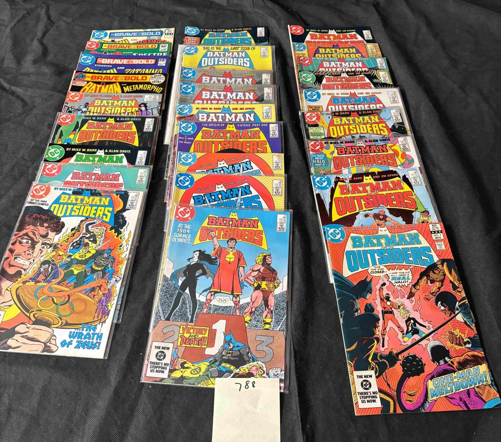 Batman & the Outsiders Bronze Age DC Comic Lot + (1 of 1)