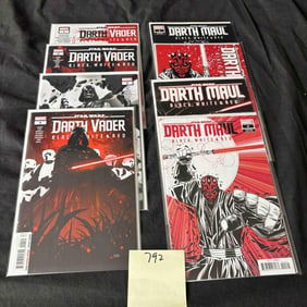 Darth Vader Black White & Red Comics + w/Variants