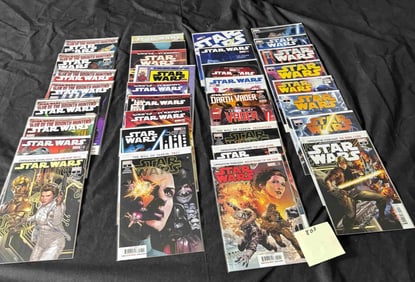 Nice Mix of Modern Age Marvel Star Wars Comics