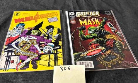 Mayhem Feat. The Mask Dark Horse Comics +