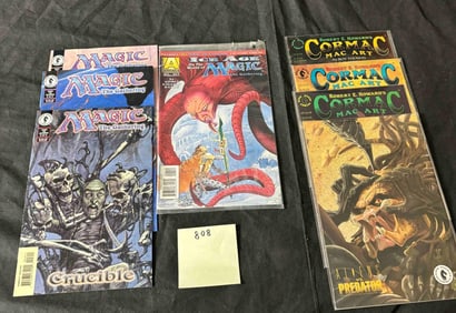 Magic the Gathering Comics + Cormac Mac Art Comics