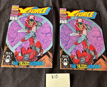 X-Force 2 2nd App Deadpool X's 2 Comic Lot