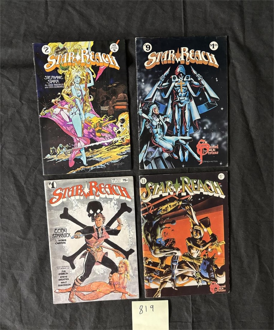 Star Reach 1 + 3 Comics Hard to Find #1 Issue (1 of 1)