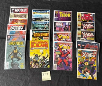 Mix group of Marvel Comic Books