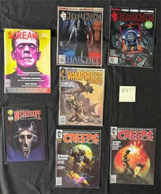 Modern Age Horror Magazine Mixed Group Lot