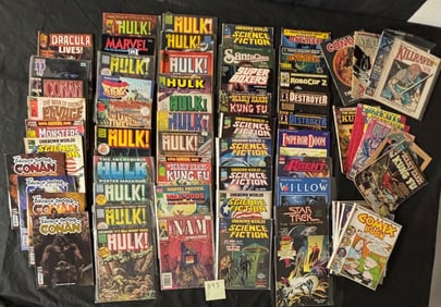Large Marvel Magazine Bronze Age Lot w/ Hulk