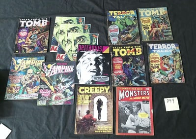Mix of Bronze Age Horror Mags w/ Terror Tales