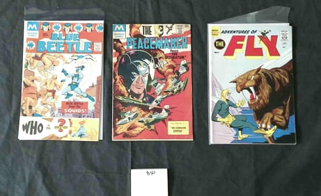 Bronze Age Peacekeepr, Blue Beetle Comics +