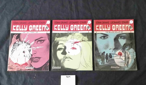 Kelly Green 1-3 Graphic Novels
