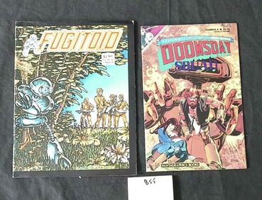 Fugitoid 1 & Domesday Squad 3 Comic Books