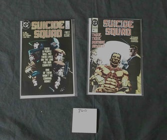 Suicide Squad 1 & 38 DC Comic Books