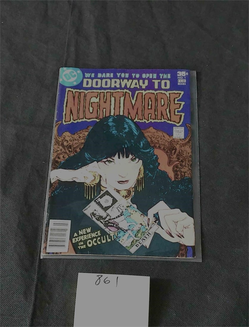 Dorway to Nightmare 1 1st Madam Xanadu DC Comic: We offer in person or virtual previews of auction lots up until the day before the auction. All items are sold as is. Please look at pictures carefully to determine what you believe are the condition 