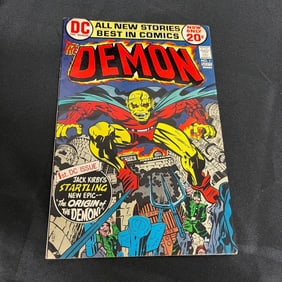 Demon 1 DC Bronze Age Horror 1st app Demon