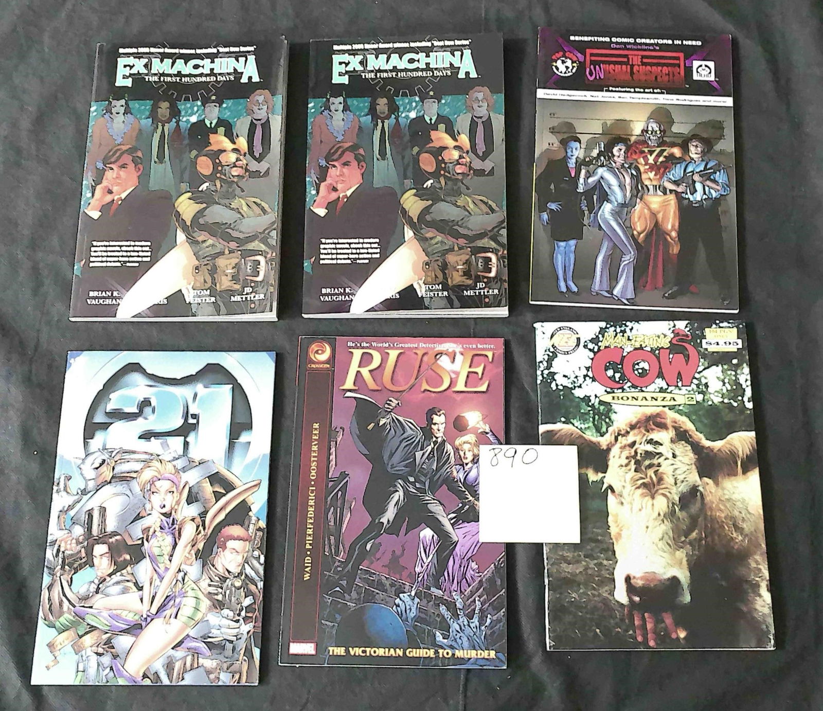 Group of TPBs w/ Ex Machina (1 of 1)