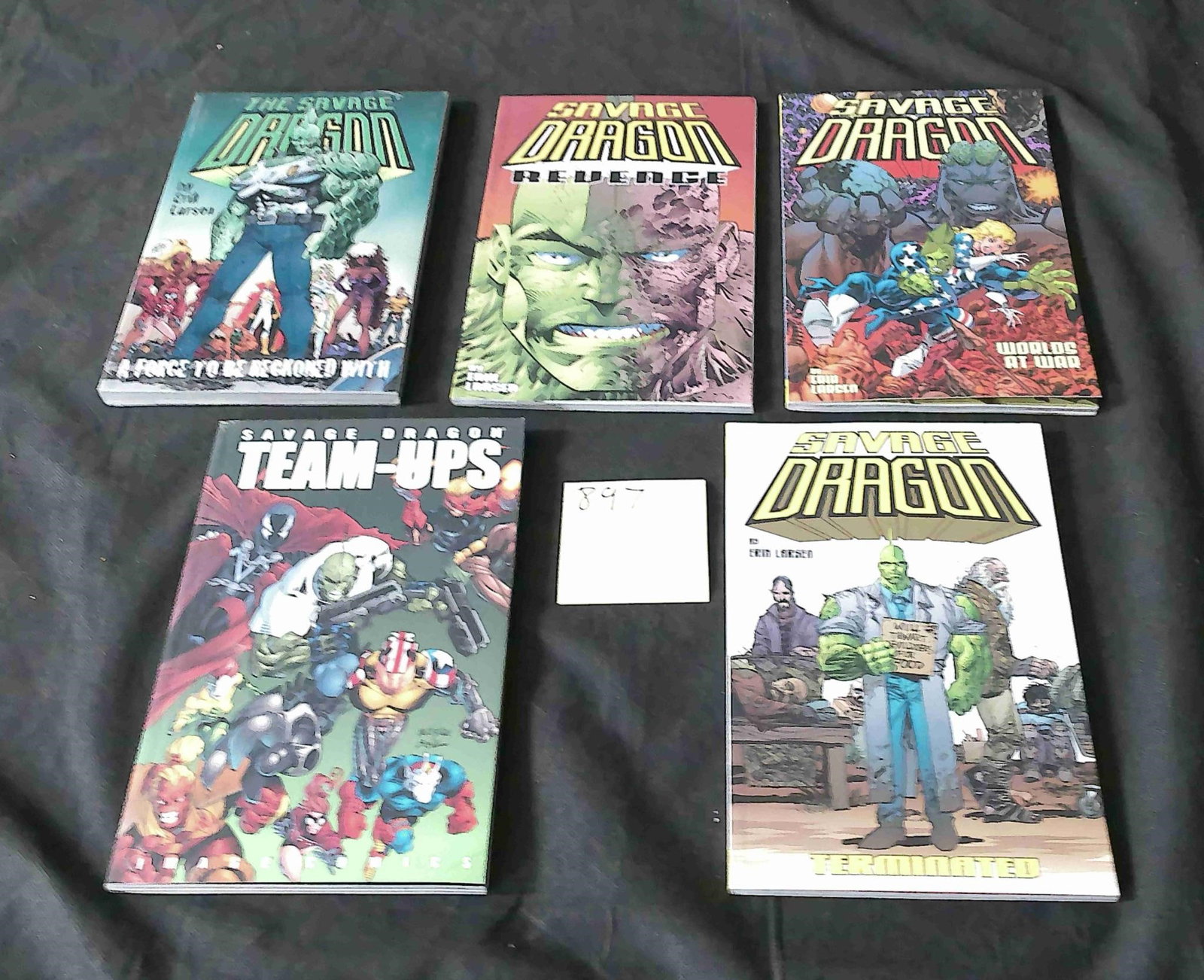 Savage Dragon TPBs: We offer in person or virtual previews of auction lots up until the day before the auction. All items are sold as is. Please look at pictures carefully to determine what you believe are the condition 