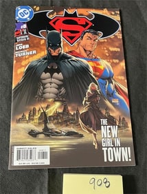 Batman/Superman 8 Michael Turner Cover Art