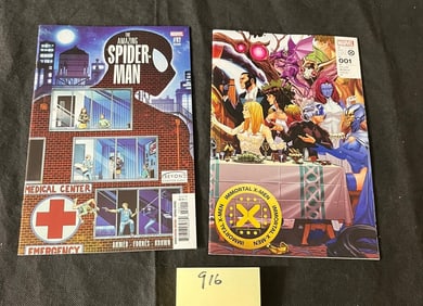 Amazing Spider-man 1 & X-men Variant Edition Lot