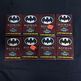 Sealed Batman Returns Topps Stadium Club Packs