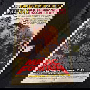 Magic Fountain Original 1961 One Sheet: The Magic Fountain Original 1961 One Sheet Movie Poster. Staring Cedric Hardwick. Dimensions 27x41 All items are sold as is. Please look at pictures carefully to determine what you believe are the