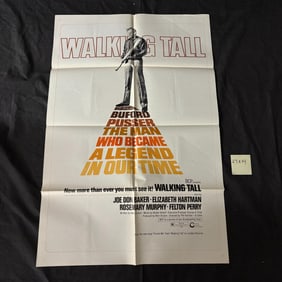 Walking Tall Original 1973 One Sheet Style B