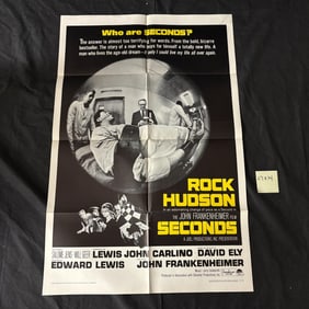 Seconds Original 1966 One Sheet Movie Poster